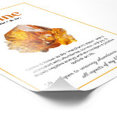 Citrine Crystal Meaning Poster (Hoek)