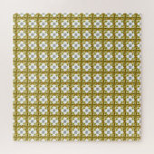Citrine Diamond Color Art, geel Legpuzzel (Horizontaal)