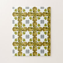 Citrine Diamond Color Art, geel