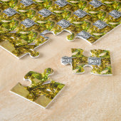 Citrine Diamond Color Art, geel Legpuzzel (Zijkant)