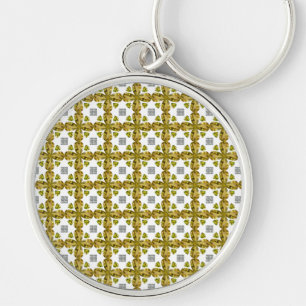 Citrine Diamond Color Art, geel Sleutelhanger