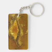 Citrine en Gold geïnspireerde Sleutelhanger (02) (achterkant)