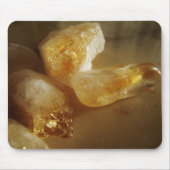 Citrine Gemstone Photo Muismat (Voorkant)