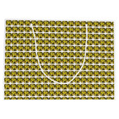 Citrine Gemstone Yellow Groot Cadeauzakje (Achterkant)