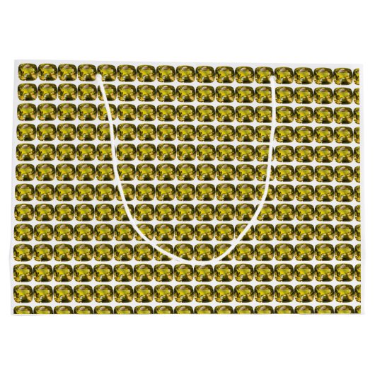 Citrine Gemstone Yellow Groot Cadeauzakje (Achterkant)