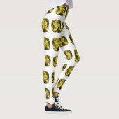Citrine Gemstone Yellow Leggings (Rechts)