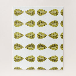 Citrine Gemstone Yellow Legpuzzel