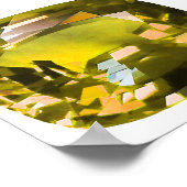 Citrine Gemstone Yellow Poster (Hoek)
