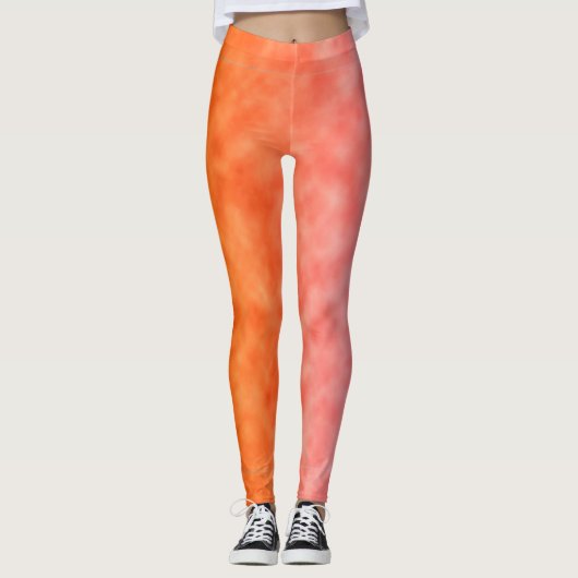 Citrine Gloed Leggings (Voorkant)