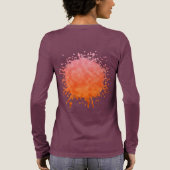 Citrine Gloed Tri-Blend Shirt (Achterkant)