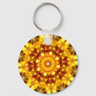Citrine Kaleidoscope Sleutelhanger