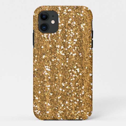 Citrine Nep glitter Case-Mate iPhone 5 Hoesje (Achterkant)
