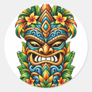 Citrine Vine Tiki Sticker