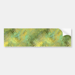 Citrine Yellow Glassy Texture Bumpersticker