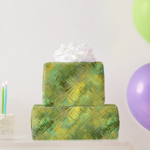Citrine Yellow Glassy Texture Cadeaupapier