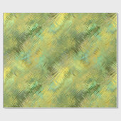 Citrine Yellow Glassy Texture Cadeaupapier (Vlak)