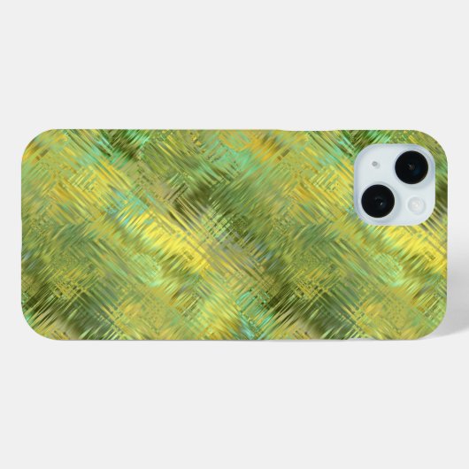 Citrine Yellow Glassy Texture Case-Mate iPhone Case (Achterkant (horizontaal))