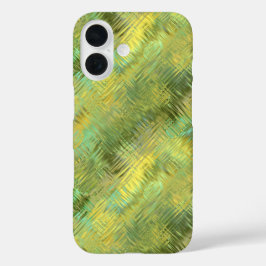Citrine Yellow Glassy Texture iPhone 16 Hoesje