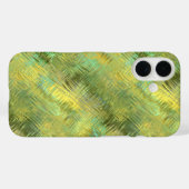 Citrine Yellow Glassy Texture Case-Mate iPhone Case (Achterkant (horizontaal))