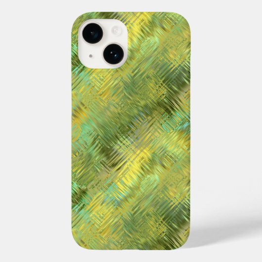 Citrine Yellow Glassy Texture Case-Mate iPhone Case (Achterkant)