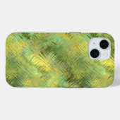 Citrine Yellow Glassy Texture Case-Mate iPhone Case (Achterkant (horizontaal))