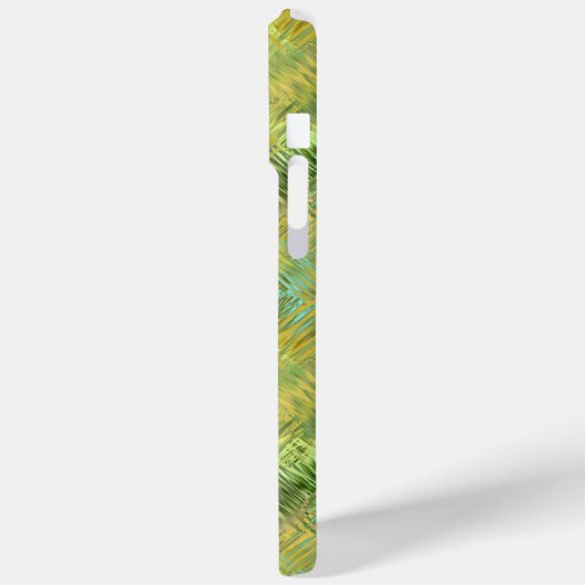 Citrine Yellow Glassy Texture Case-Mate iPhone Case (Achterkant / Links)