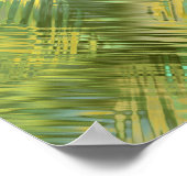 Citrine Yellow Glassy Texture Poster (Hoek)