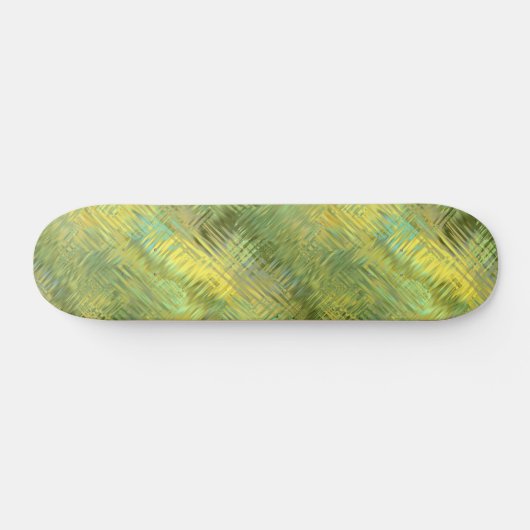 Citrine Yellow Glassy Texture Skateboard (Horizontaal)