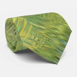 Citrine Yellow Glassy Texture Stropdas