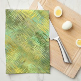 Citrine Yellow Glassy Texture Theedoek