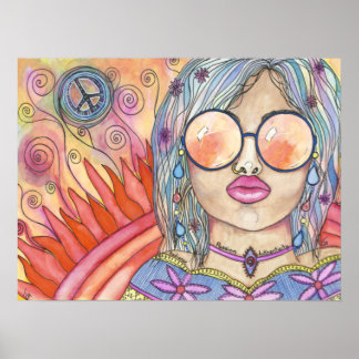 Citrinia | Gumpte meisjes | 24 x 18-inch Poster