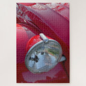 Citroë 2CV,  franse auto. Legpuzzel (Verticaal)