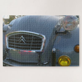 Citroë Franse auto. Legpuzzel
