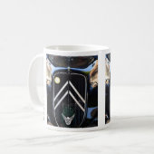 Citroë Traction Avant,  Franse auto. Coffee Koffiemok (Voorkant links)