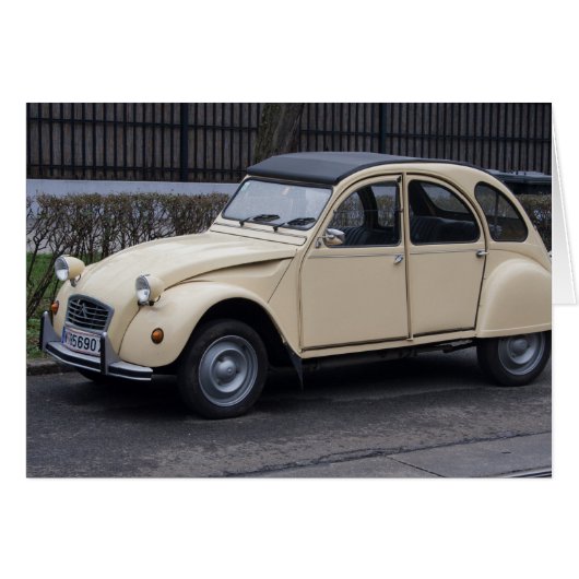 Citroën 2 CV (Voorkant Horizontaal)