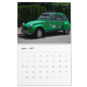 Citroen 2 CV Auto's Kalender 2024 (Mar 2027)