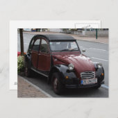 Citroën 2 CV Briefkaart (Voorkant / Achterkant)