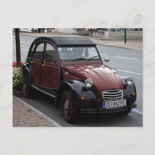 Citroën 2 CV Briefkaart (Voorkant)
