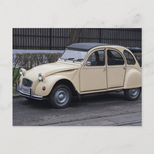 Citroën 2 CV Briefkaart (Voorkant)