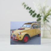 Citroën 2 CV Briefkaart (Staand voorkant)