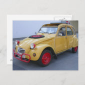 Citroën 2 CV Briefkaart (Voorkant / Achterkant)