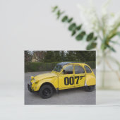 Citroën 2 CV Briefkaart (Staand voorkant)