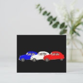 Citroën 2 CV Briefkaart (Staand voorkant)