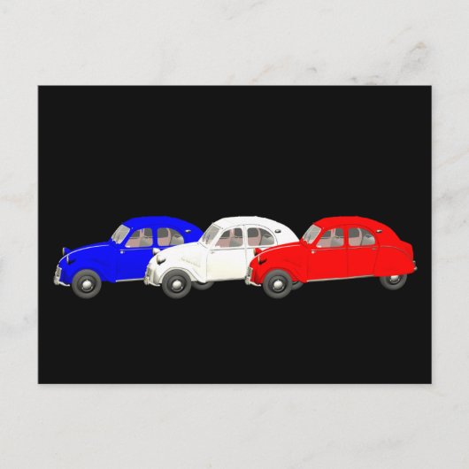 Citroën 2 CV Briefkaart (Voorkant)