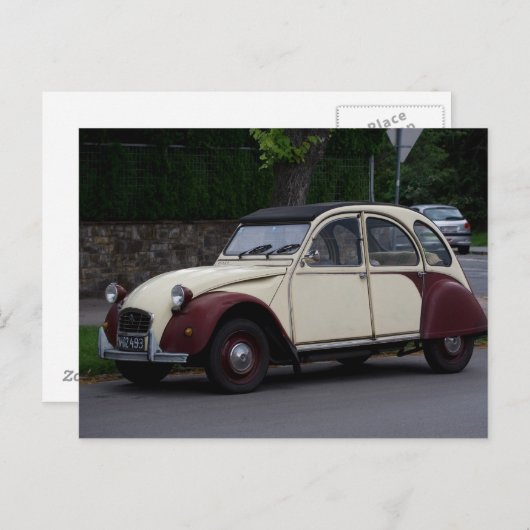 Citroën 2 CV Briefkaart (Voorkant / Achterkant)