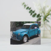 Citroën 2 CV Briefkaart (Staand voorkant)