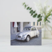 Citroën 2 CV Briefkaart (Staand voorkant)