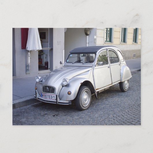 Citroën 2 CV Briefkaart (Voorkant)