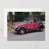 Citroen 2 CV Charleston Briefkaart (Voorkant / Achterkant)