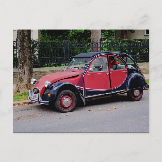 Citroen 2 CV Charleston Briefkaart (Voorkant)